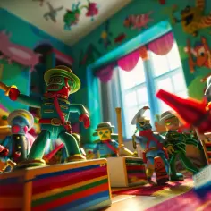 Plastikowe żołnierzyki: Film o małych bohaterach z plastiku i ich przygodach